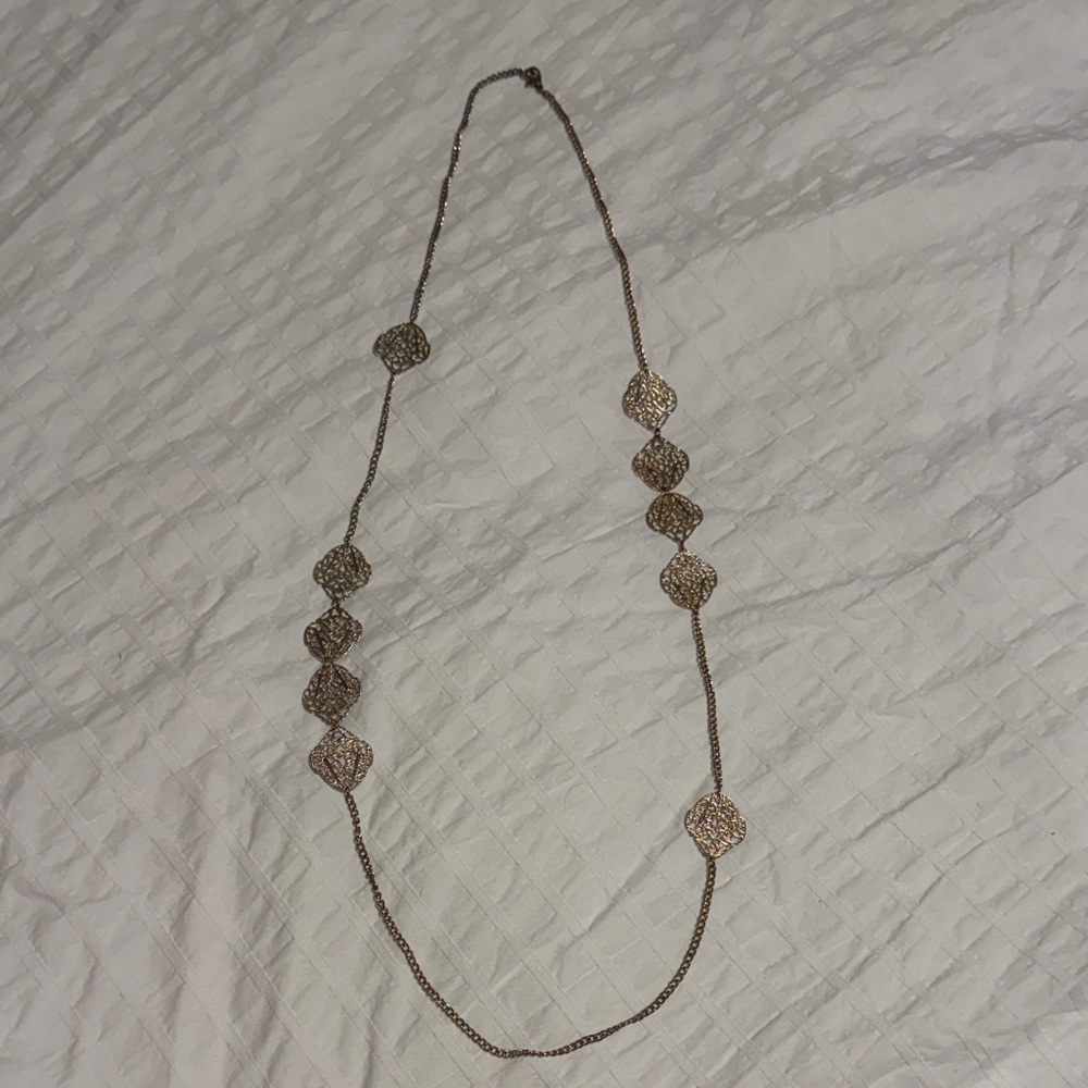 Elegant Gold-Tone Necklace